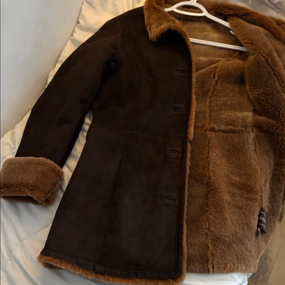Danier Jackets & Blazers - Danier Brown Shearling Coat